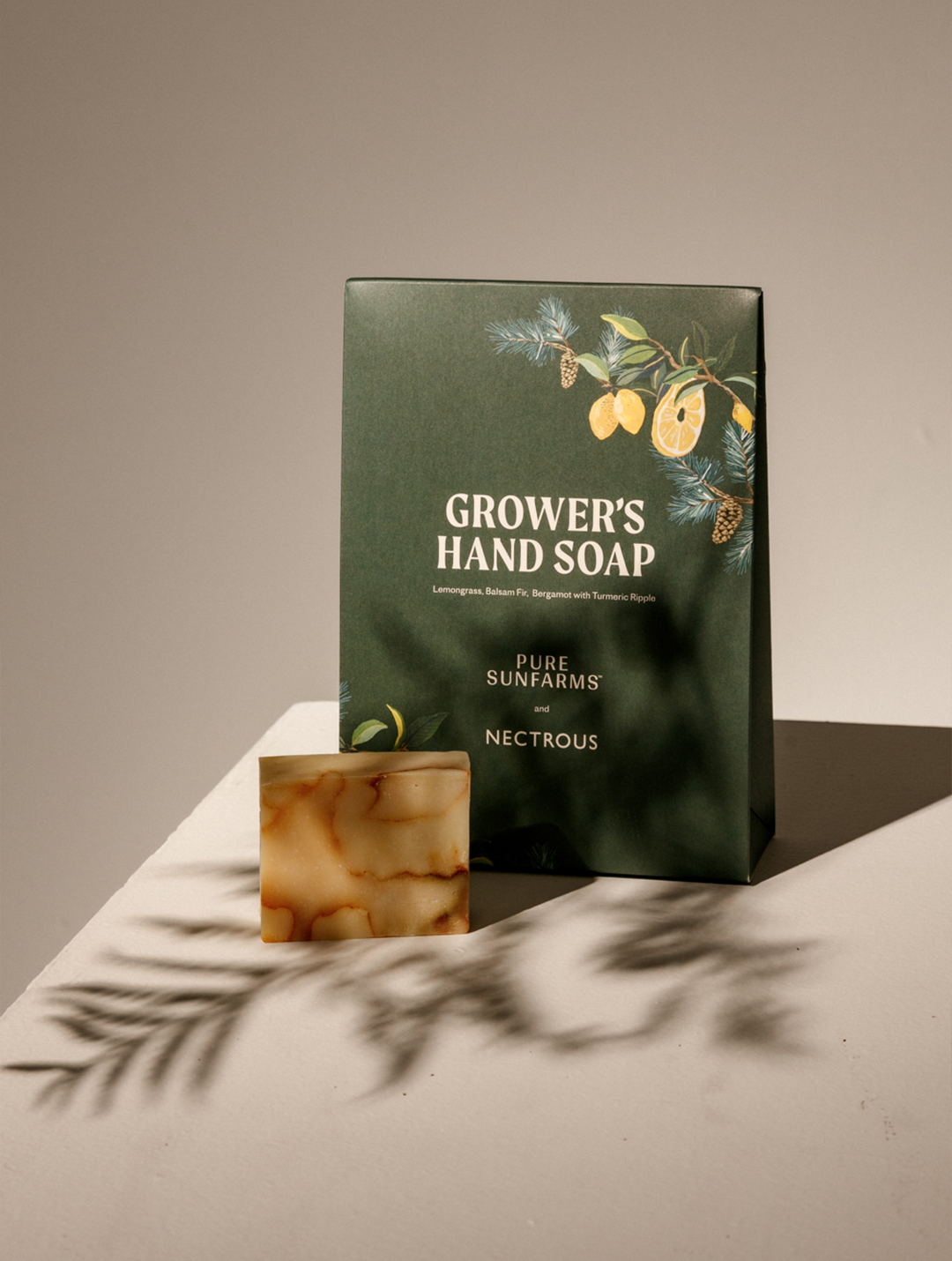natural Growers Hand Soap with packaging