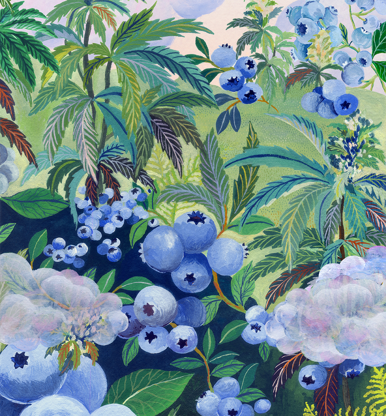 Blueberry Kush illustration 