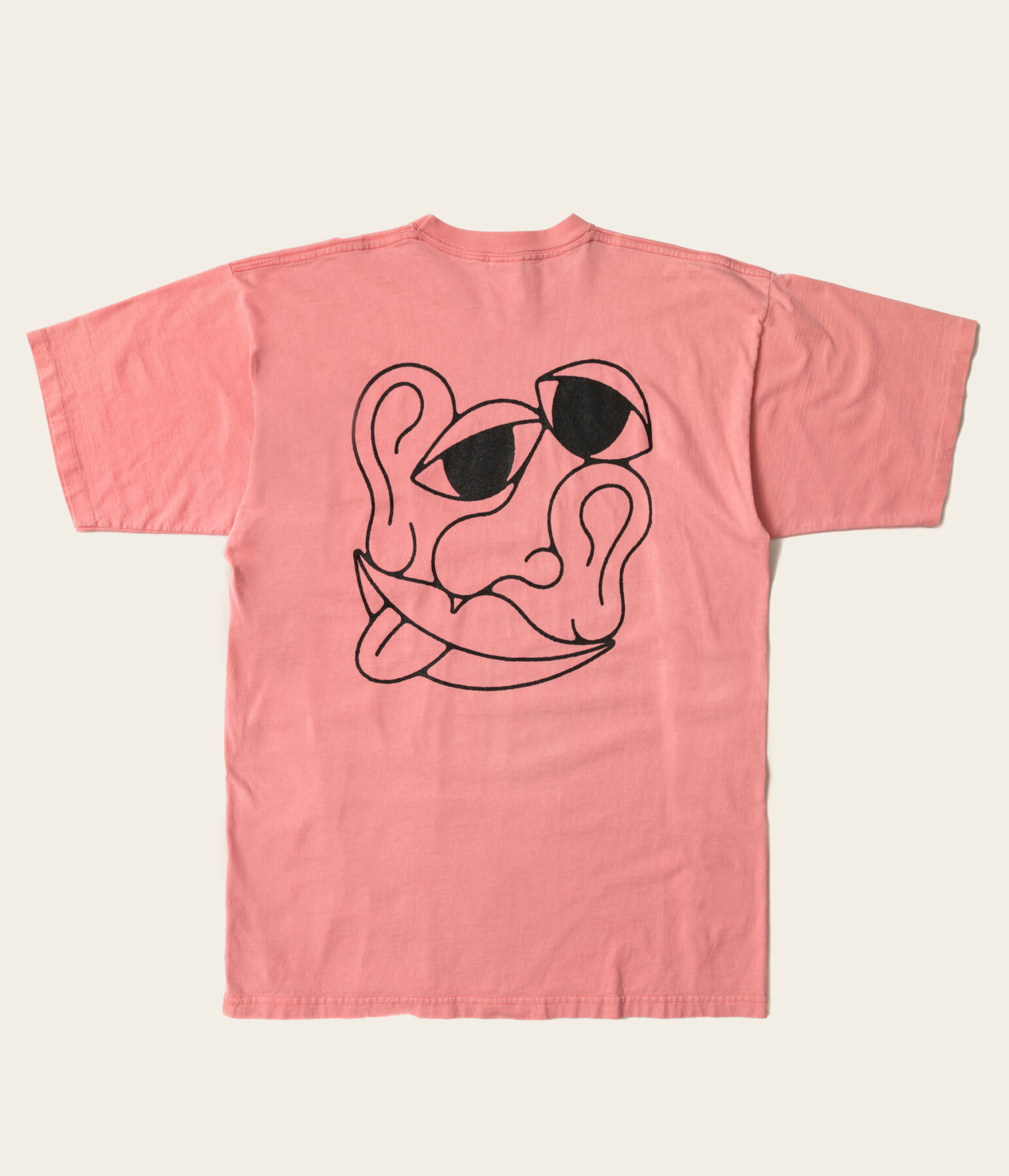 Pink graphic tee
