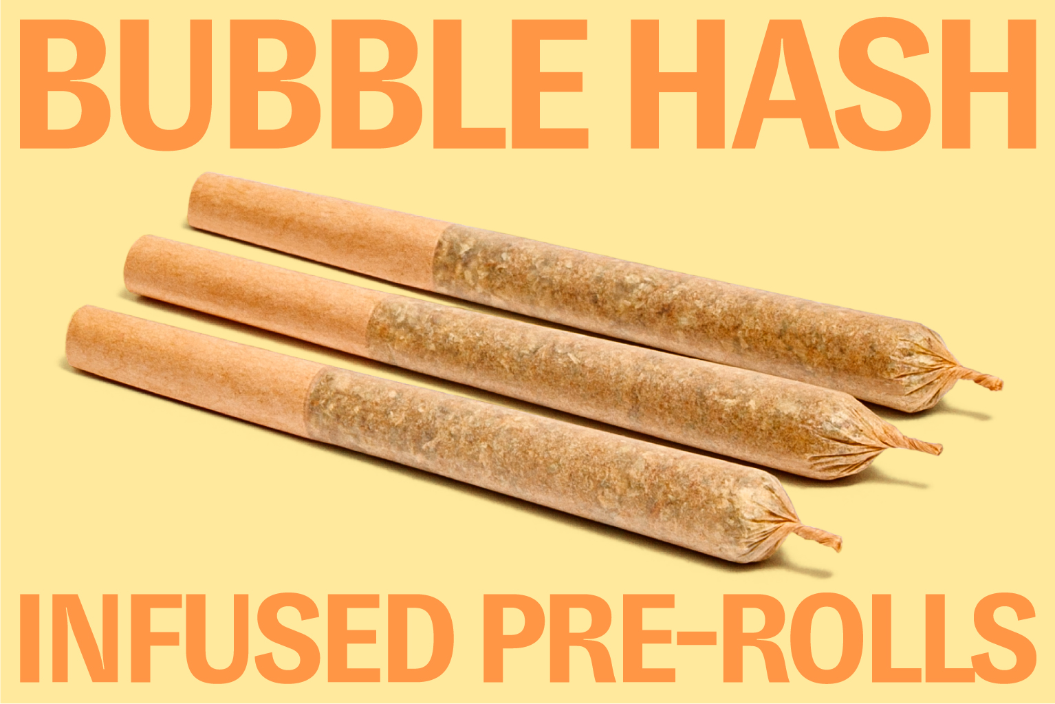 Bubble Hash Infused </br>Pre-Rolls